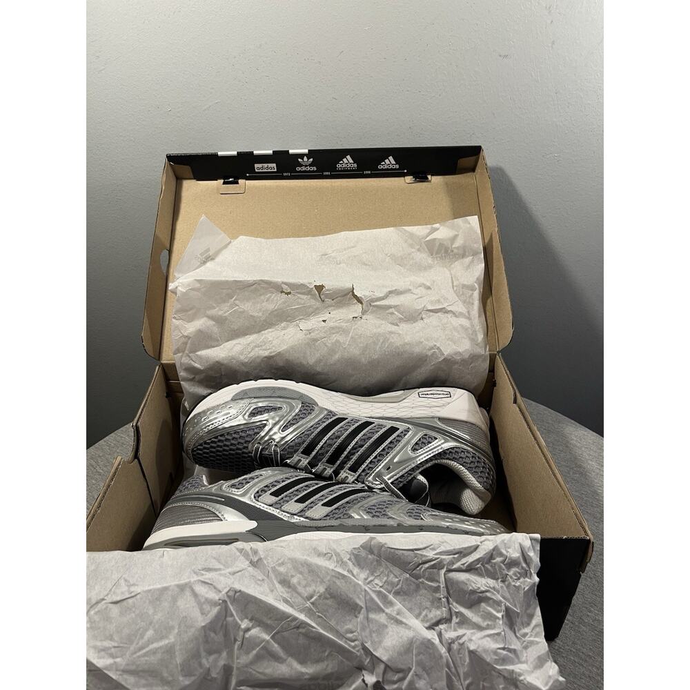 Adidas Adistar Control 5 Grey Silver Metallic Running Sneakers Men's 11 - JQ4165 - Picture 12 of 12